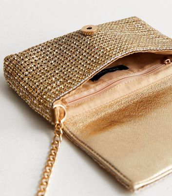 Goldene clutch tasche Clearance